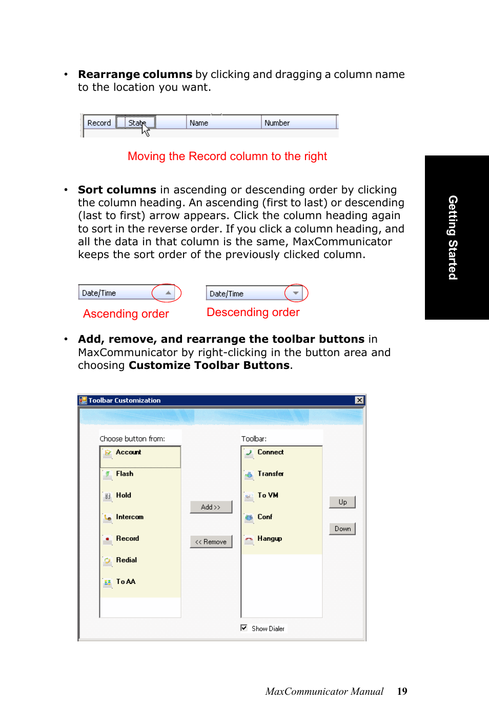 AltiGen MAXCS 7.0 MaxCommunicator User Manual | Page 25 / 87