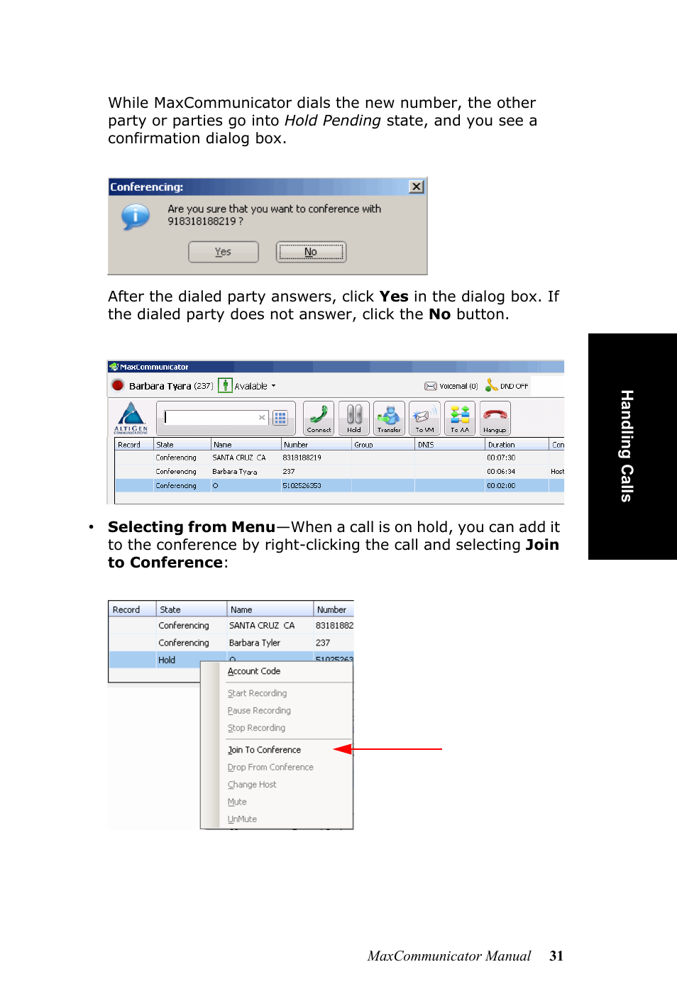 AltiGen MAXCS 7.0 MaxCommunicator User Manual | Page 37 / 87