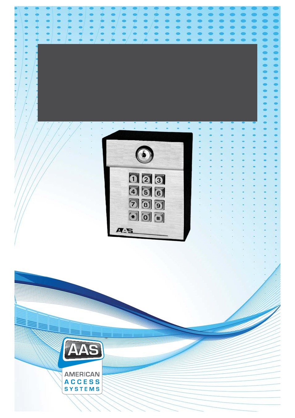 American Access Systems Advantage DKE - Metal - 26-100L User Manual | 12 pages