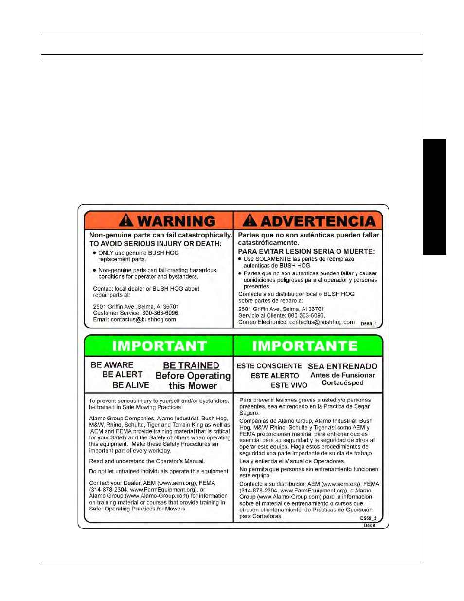 Introduction | Bush Hog 3327 User Manual | Page 33 / 100