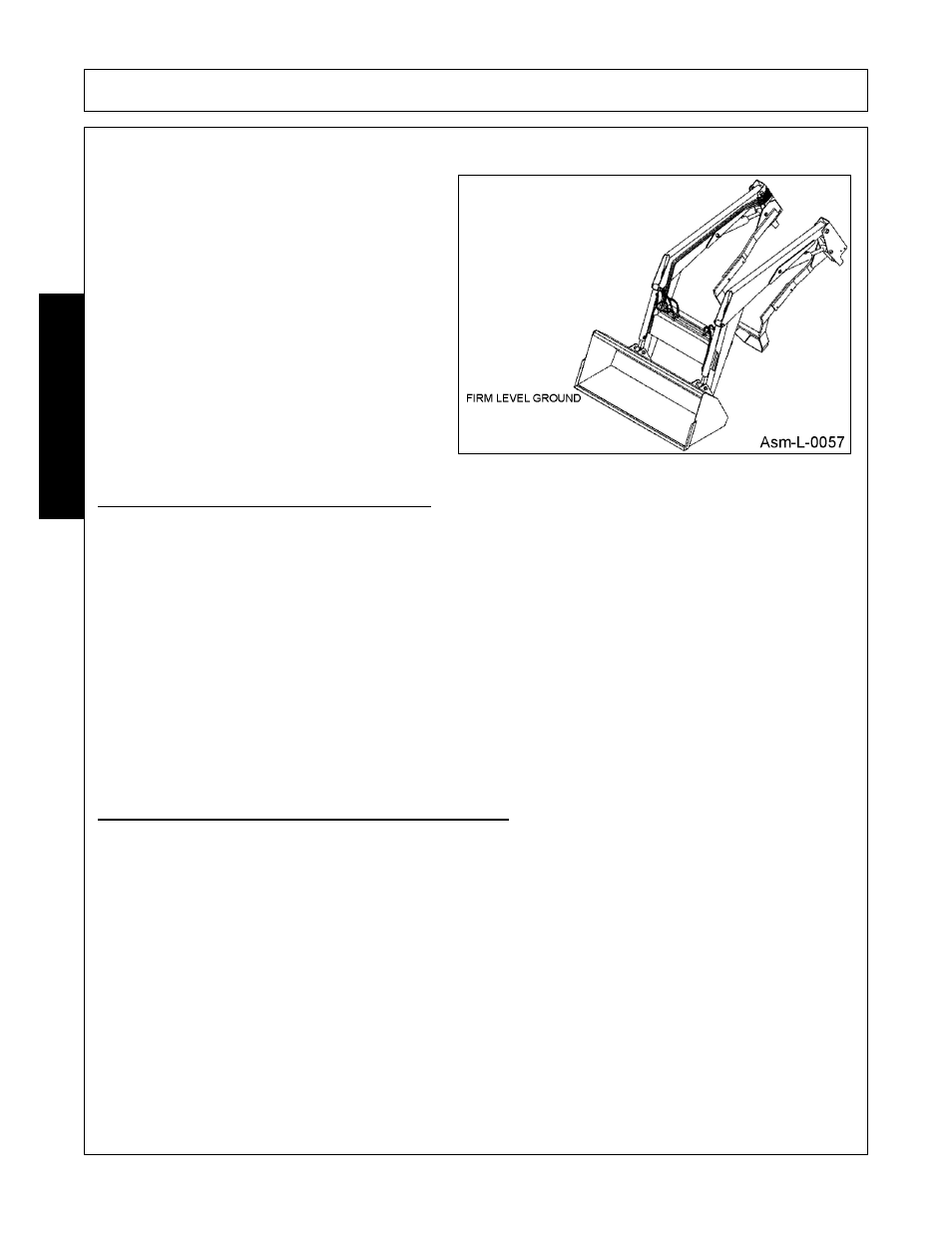 Preparing stored loader for mounting, Preparing stored loader for mounting -8, Assembly | Assembl y | Bush Hog 3327 User Manual | Page 42 / 100