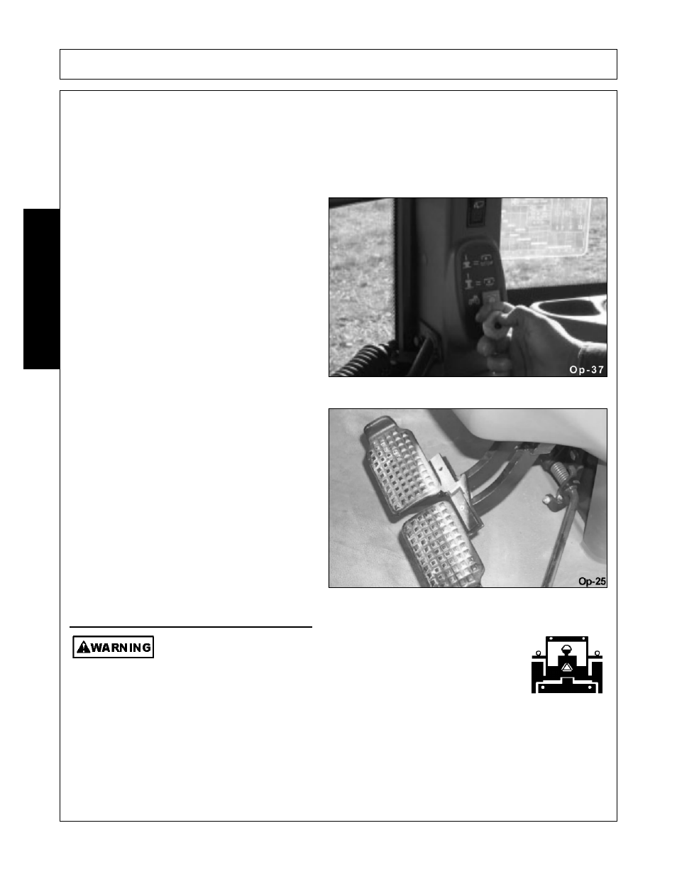 1 transporting on public roadways, Transporting on public roadways -40, Operation | Opera t ion | Bush Hog 3327 User Manual | Page 84 / 100