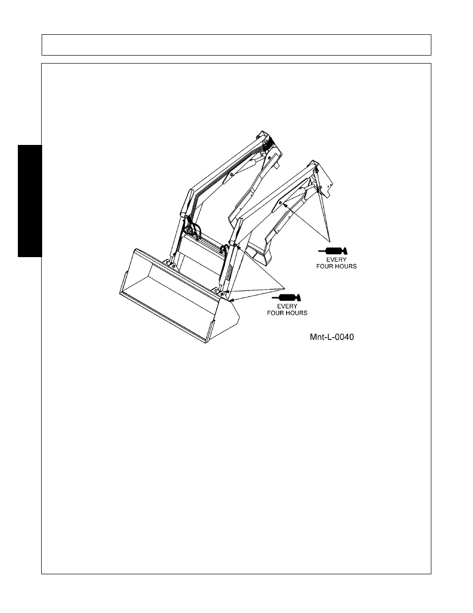 Lubrication schedule, Lubrication schedule -4, Maintenance | Bush Hog 3327 User Manual | Page 92 / 100
