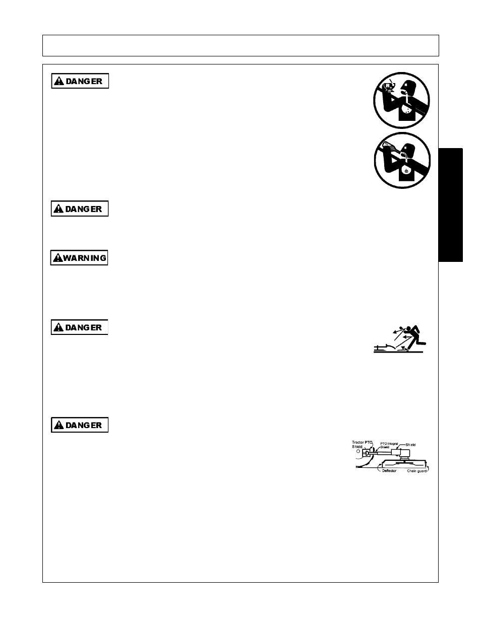 Safety | Bush Hog PT5 User Manual | Page 13 / 80