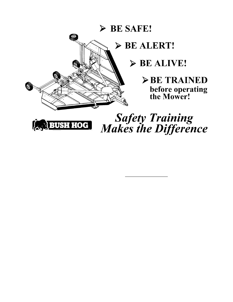 Bush Hog PT5 User Manual | Page 3 / 80