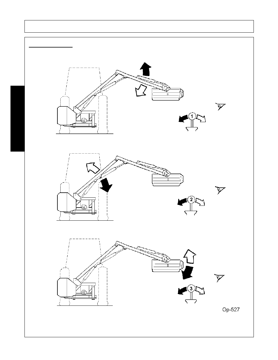 Arm controls -20, Operation, Opera t ion | Bush Hog PT5 User Manual | Page 52 / 80