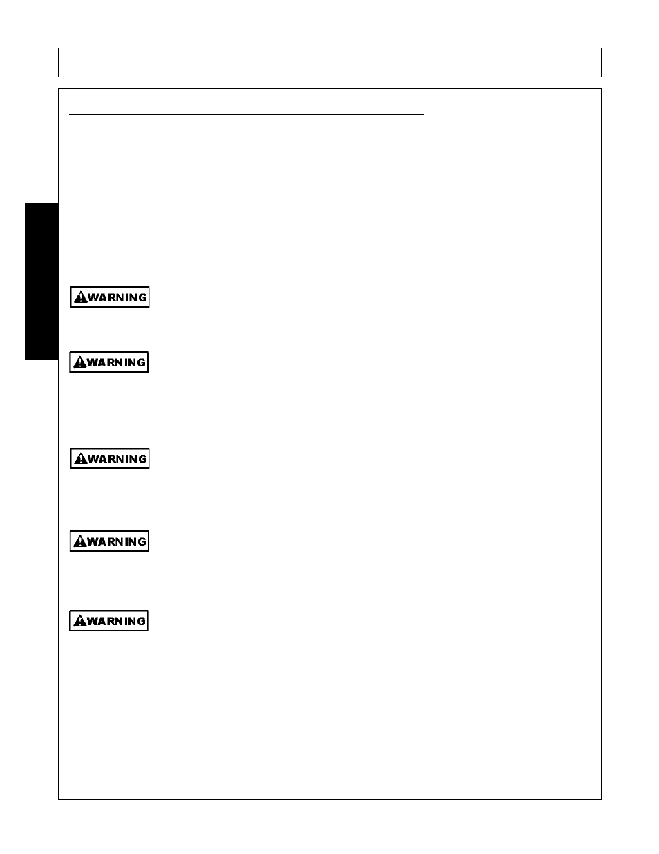 Operating the tractor and implement -26, Operation, Opera t ion | Operating the tractor and implement | Bush Hog PT5 User Manual | Page 58 / 80