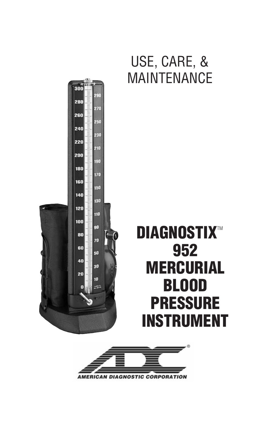 American Diagnostic Corporation (ADC) Diagnostix 932 User Manual | 4 pages