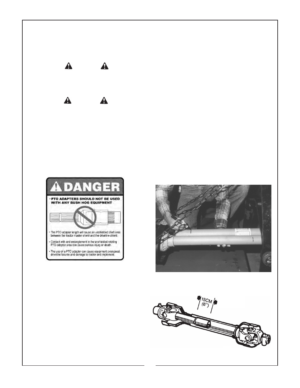 Bush Hog RDTH60 User Manual | Page 10 / 20