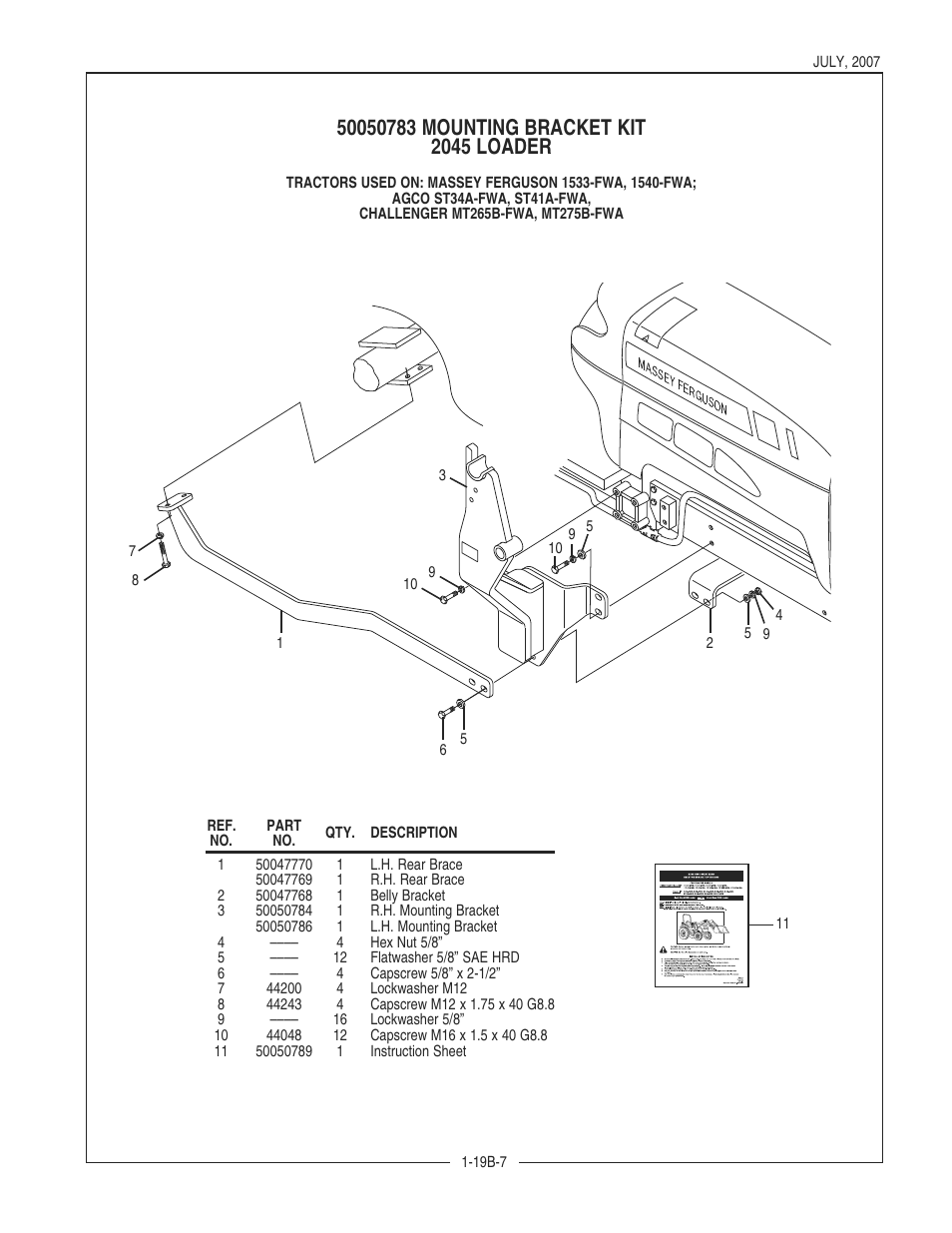 Bush Hog 2045 User Manual | Page 11 / 85