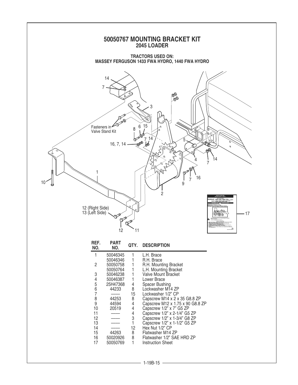 2045 loader | Bush Hog 2045 User Manual | Page 19 / 85