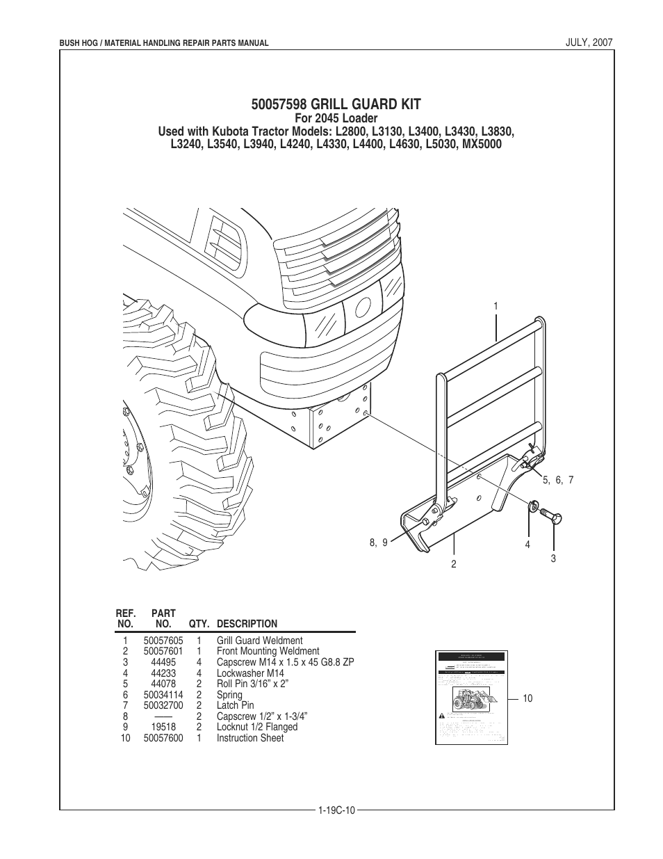 Bush Hog 2045 User Manual | Page 44 / 85