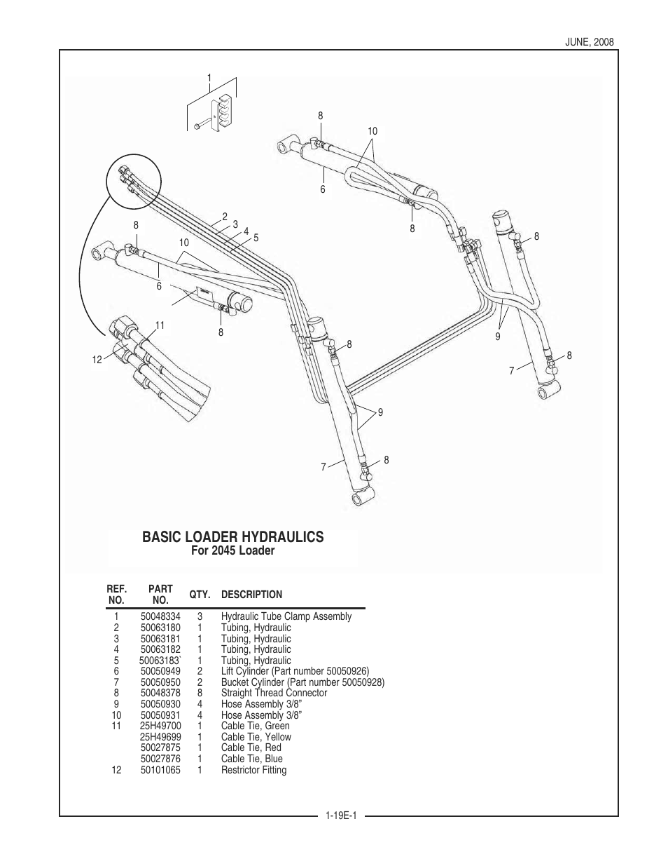 Basic loader hydraulics | Bush Hog 2045 User Manual | Page 57 / 85