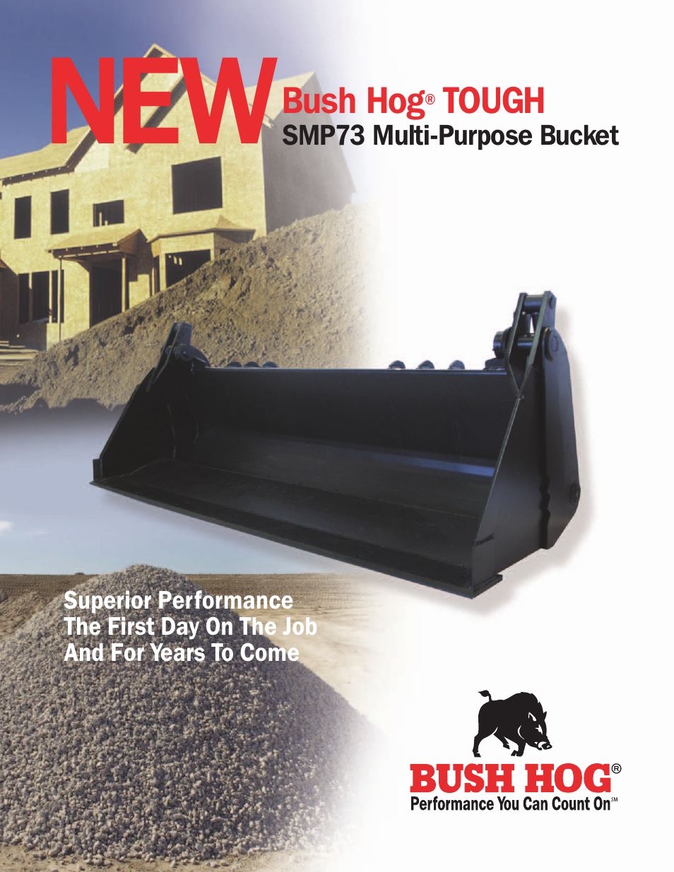 Bush Hog Tough SMP73 User Manual | 2 pages