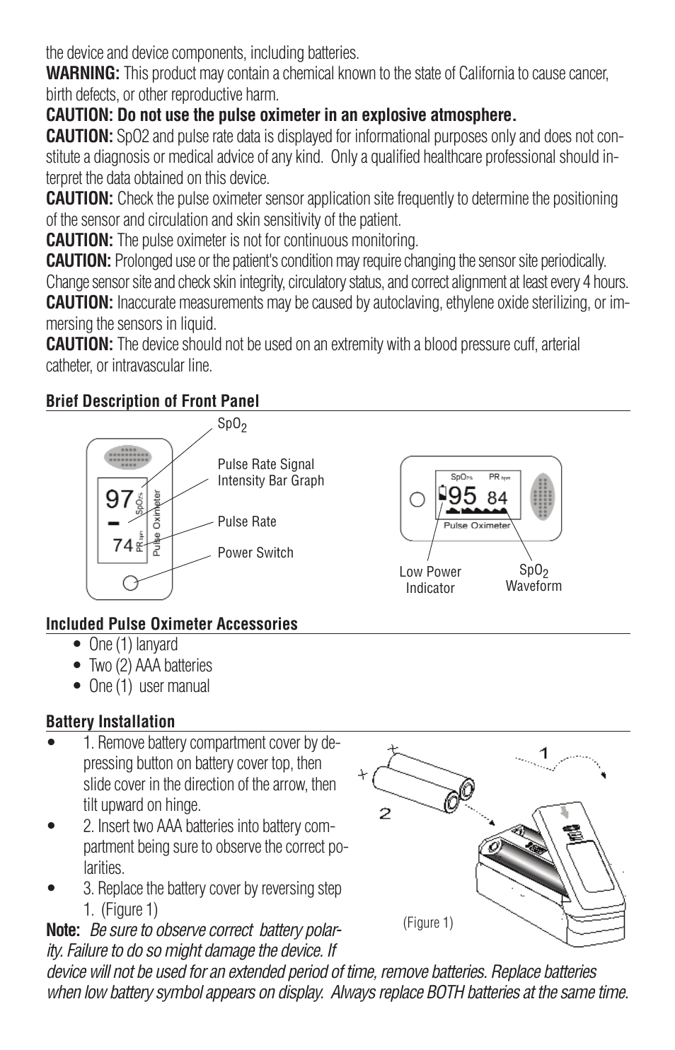 American Diagnostic Corporation (ADC) Diagnostix 2100 User Manual | Page 3 / 10
