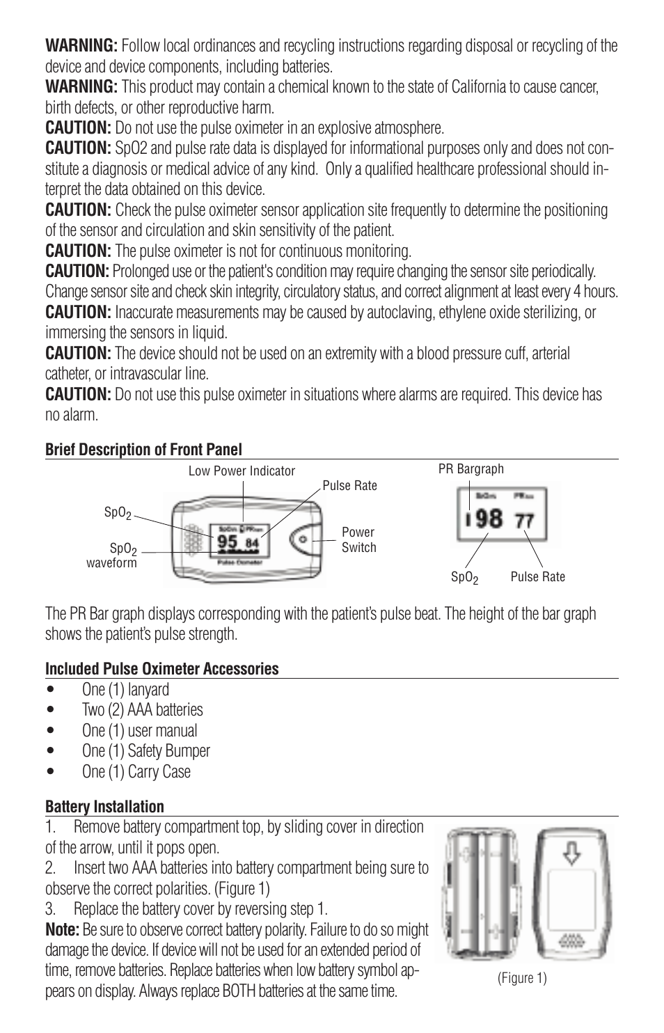 American Diagnostic Corporation (ADC) Adimals 2150 User Manual | Page 3 / 7