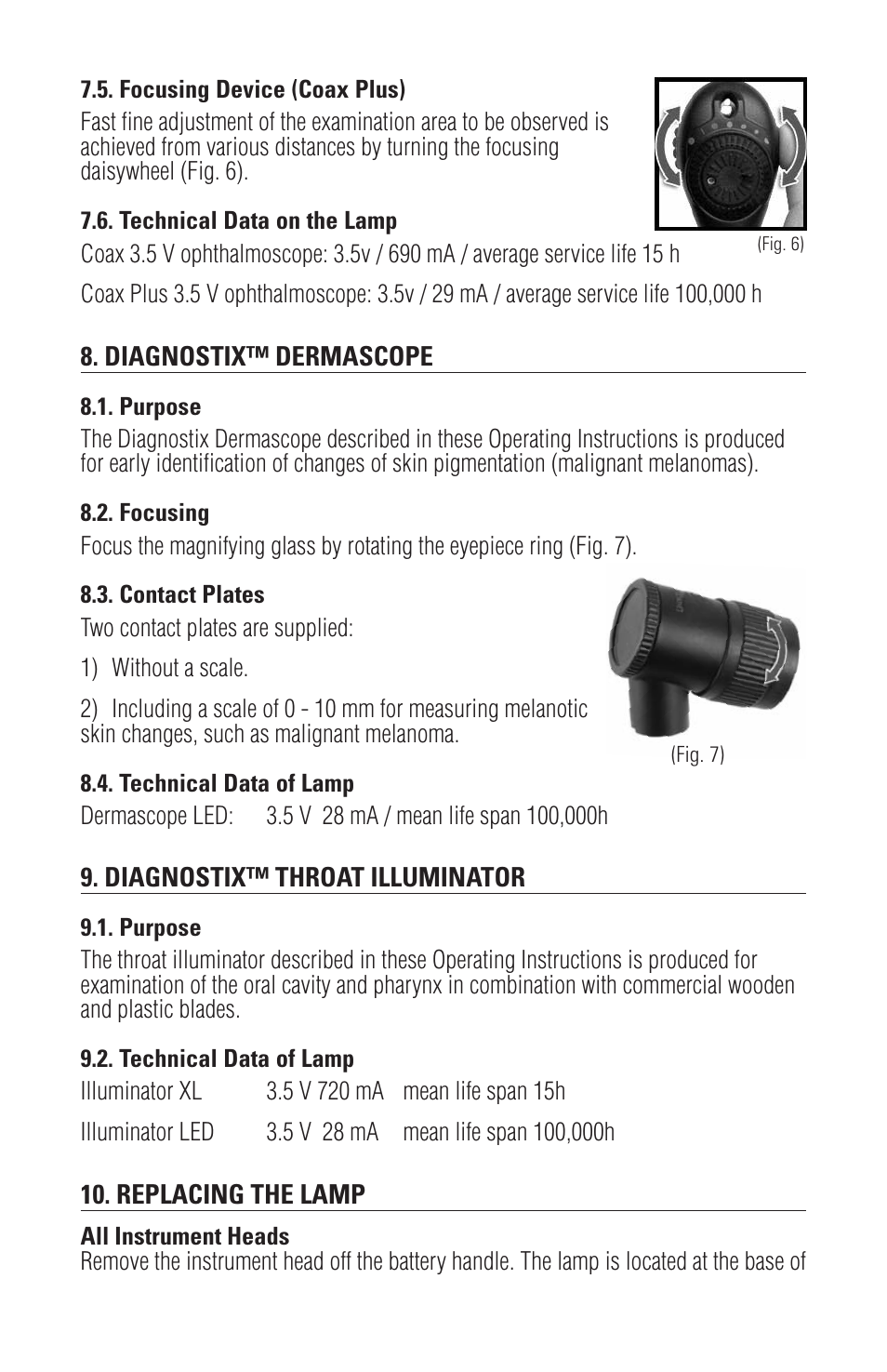American Diagnostic Corporation (ADC) Diagnostix 3.5v User Manual | Page 8 / 14