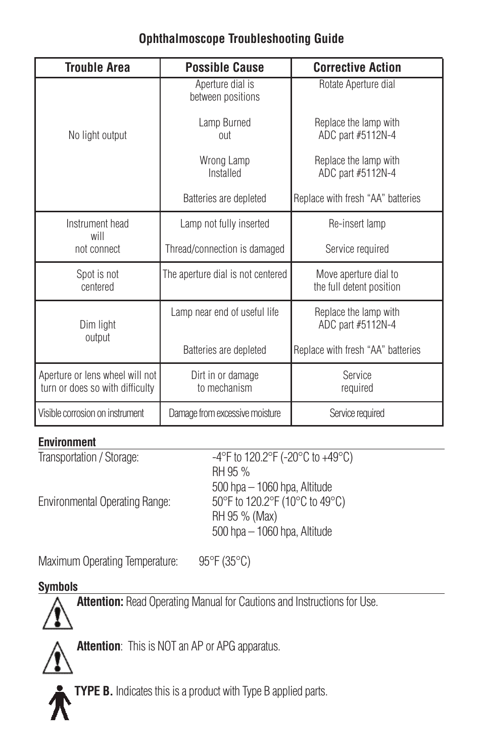 American Diagnostic Corporation (ADC) Diagnostix 2.5v User Manual | Page 6 / 7