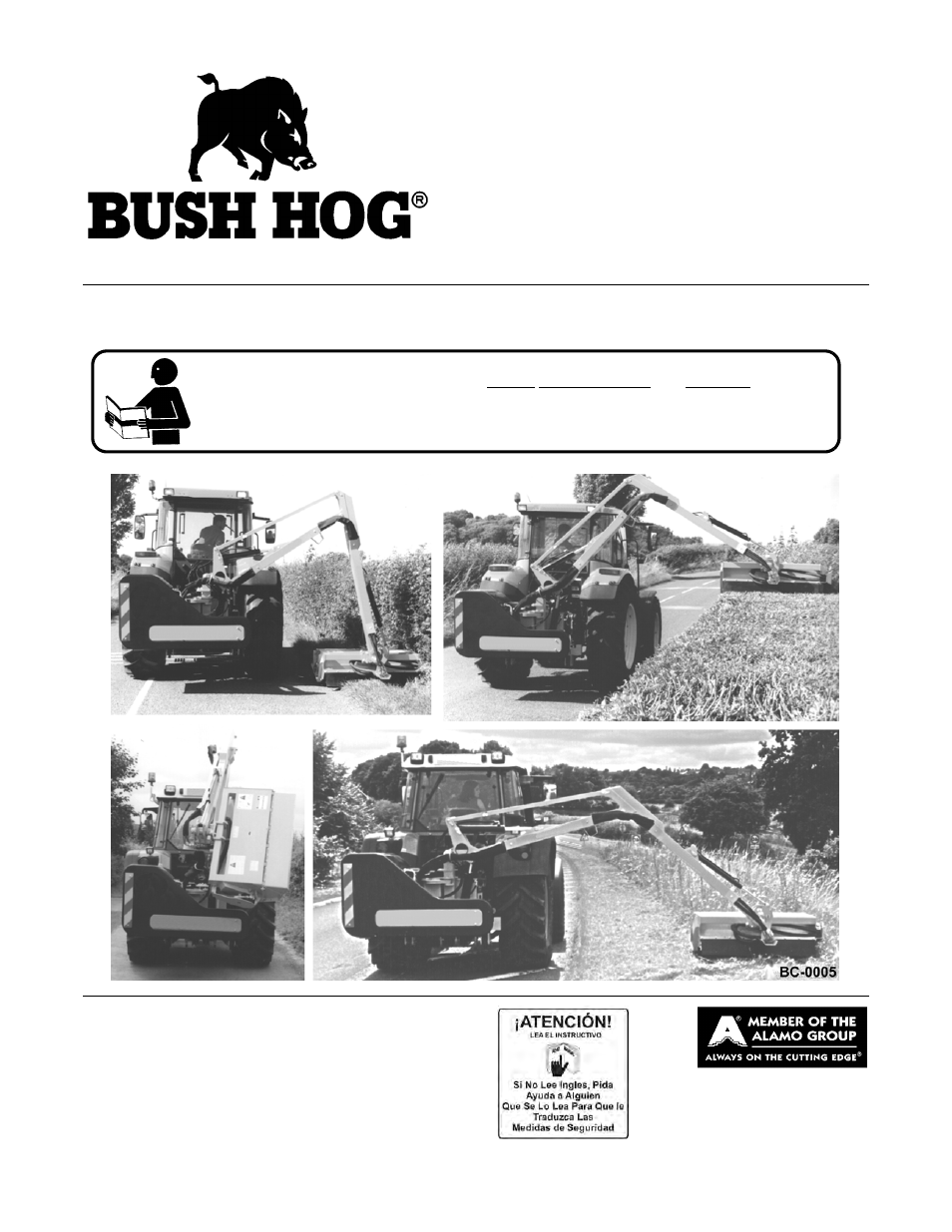 Bush Hog RMB 1660 User Manual | 108 pages