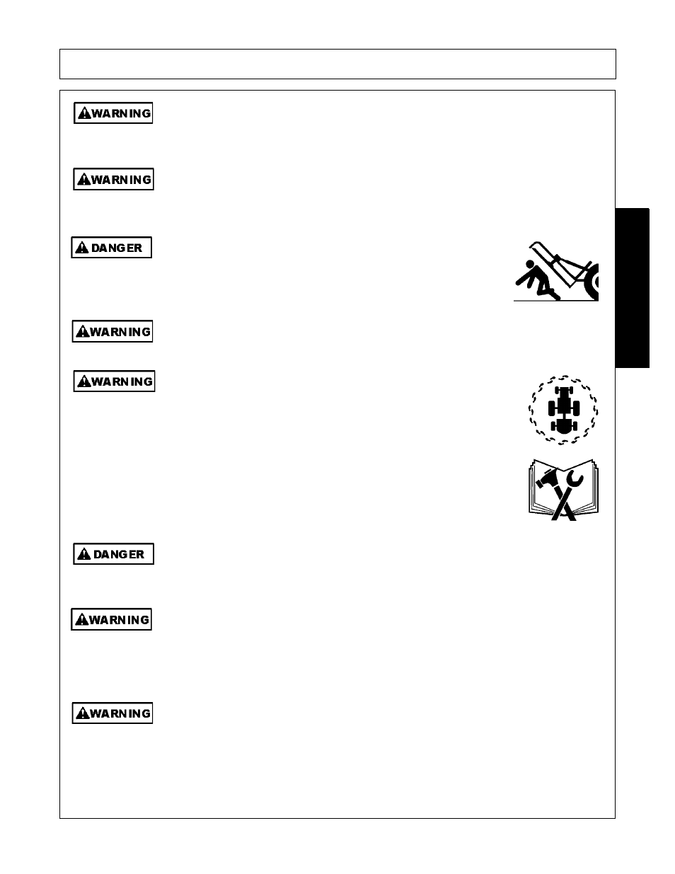 Safety | Bush Hog RMB 1660 User Manual | Page 19 / 108