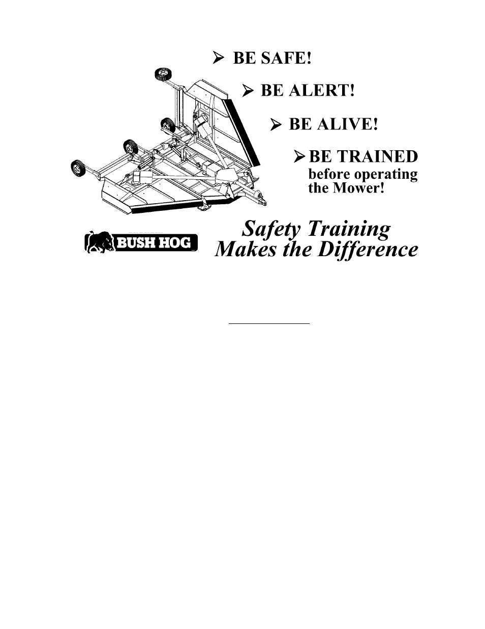 Bush Hog RMB 1660 User Manual | Page 3 / 108