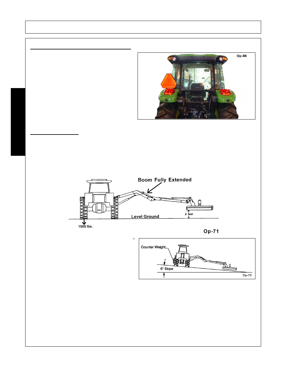 Operation, Opera t ion | Bush Hog RMB 1660 User Manual | Page 60 / 108