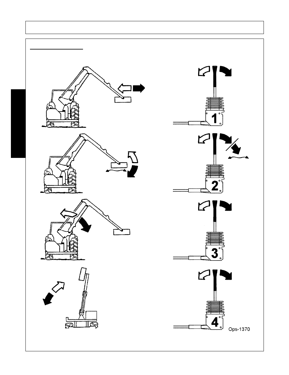 Lever functions -20, Operation, Opera t ion | Bush Hog RMB 1660 User Manual | Page 74 / 108