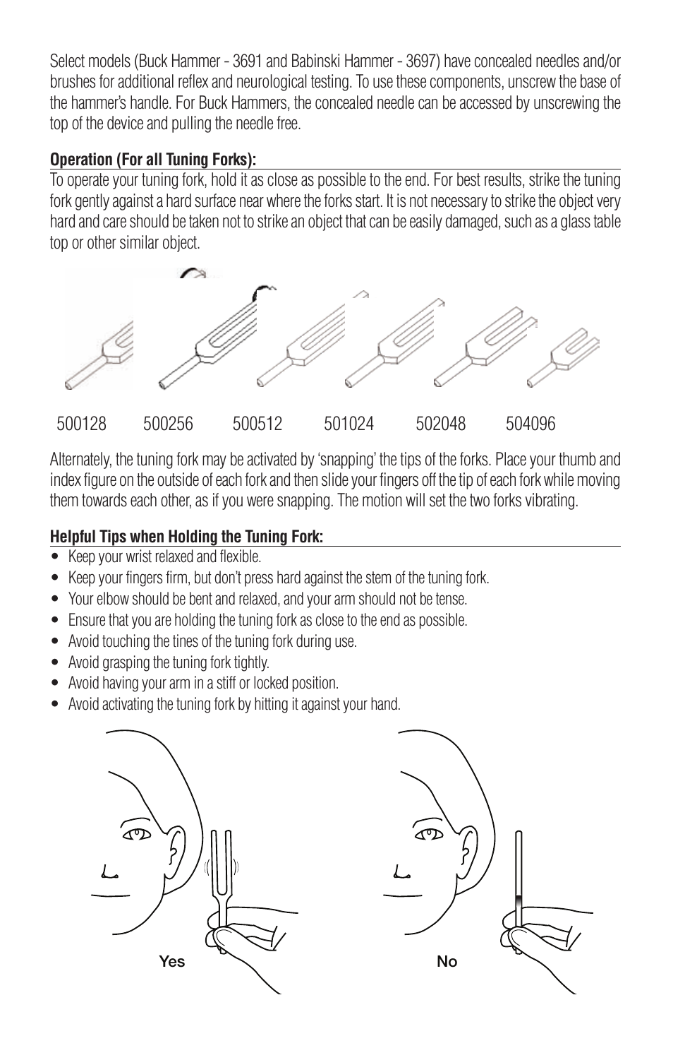 American Diagnostic Corporation (ADC) Neurological Instruments User Manual | Page 3 / 4