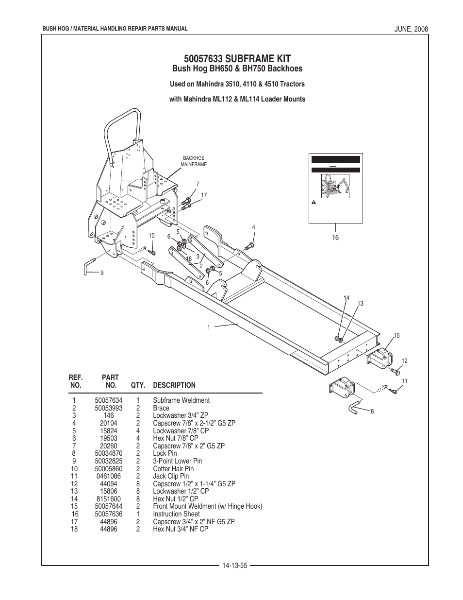 Bush Hog BH950 User Manual | Page 101 / 114