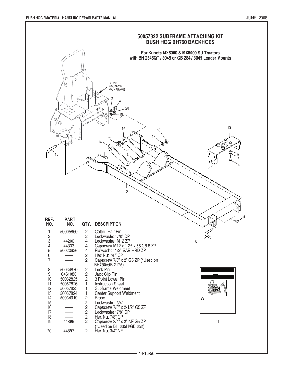 Bush Hog BH950 User Manual | Page 102 / 114