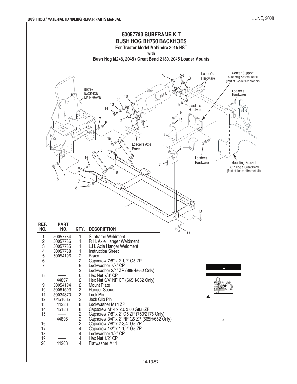 Bush Hog BH950 User Manual | Page 103 / 114
