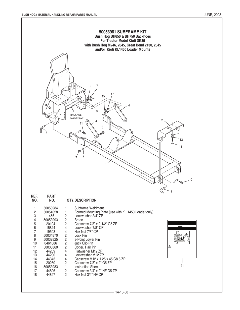 Bush Hog BH950 User Manual | Page 104 / 114