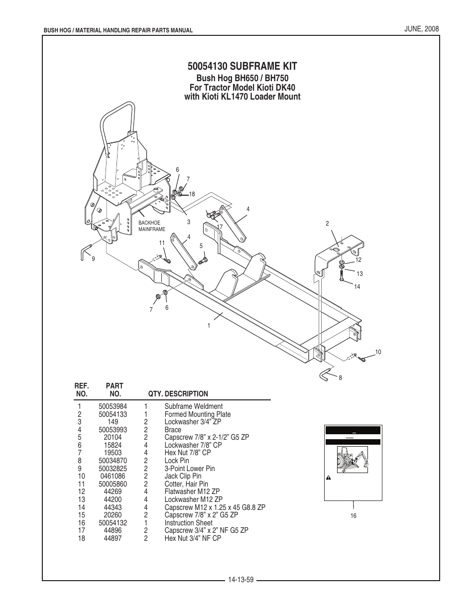 Bush Hog BH950 User Manual | Page 105 / 114