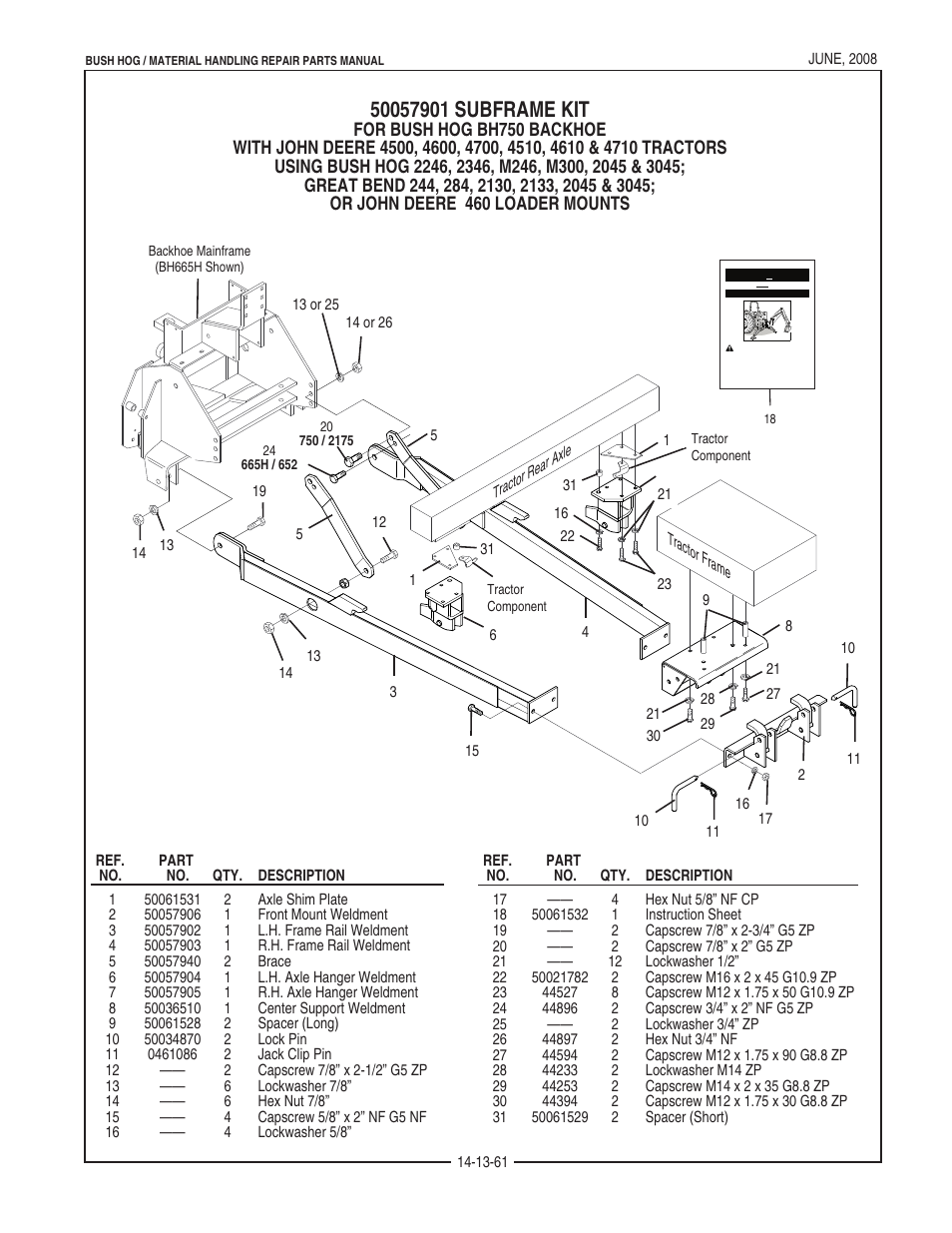 Bush Hog BH950 User Manual | Page 107 / 114