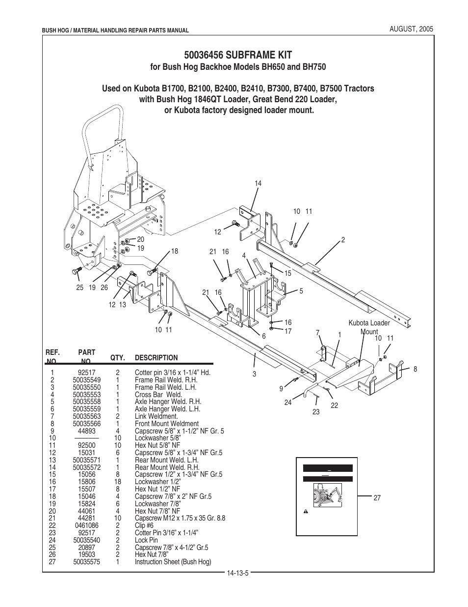 Bush Hog BH950 User Manual | Page 51 / 114