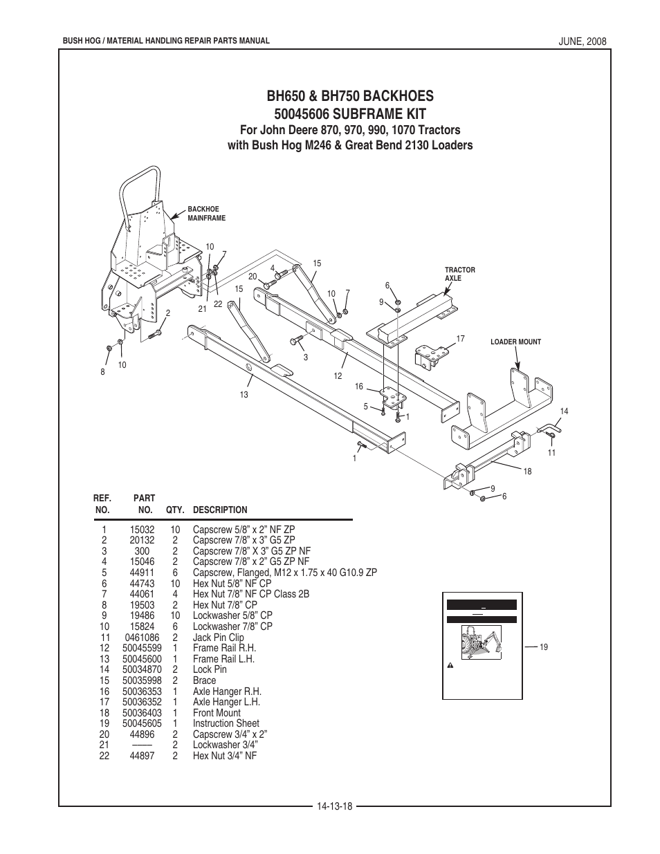Bush Hog BH950 User Manual | Page 64 / 114