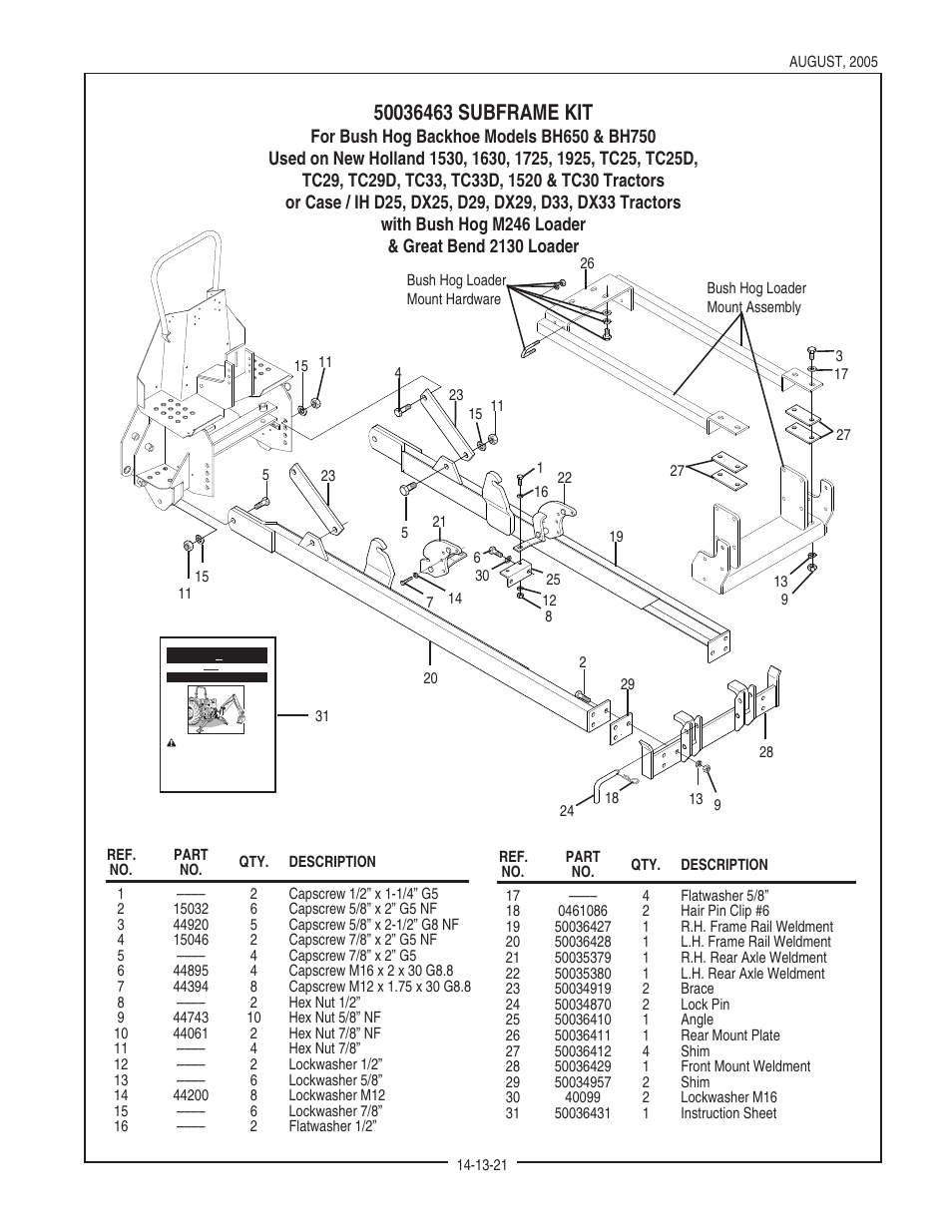 Bush Hog BH950 User Manual | Page 67 / 114