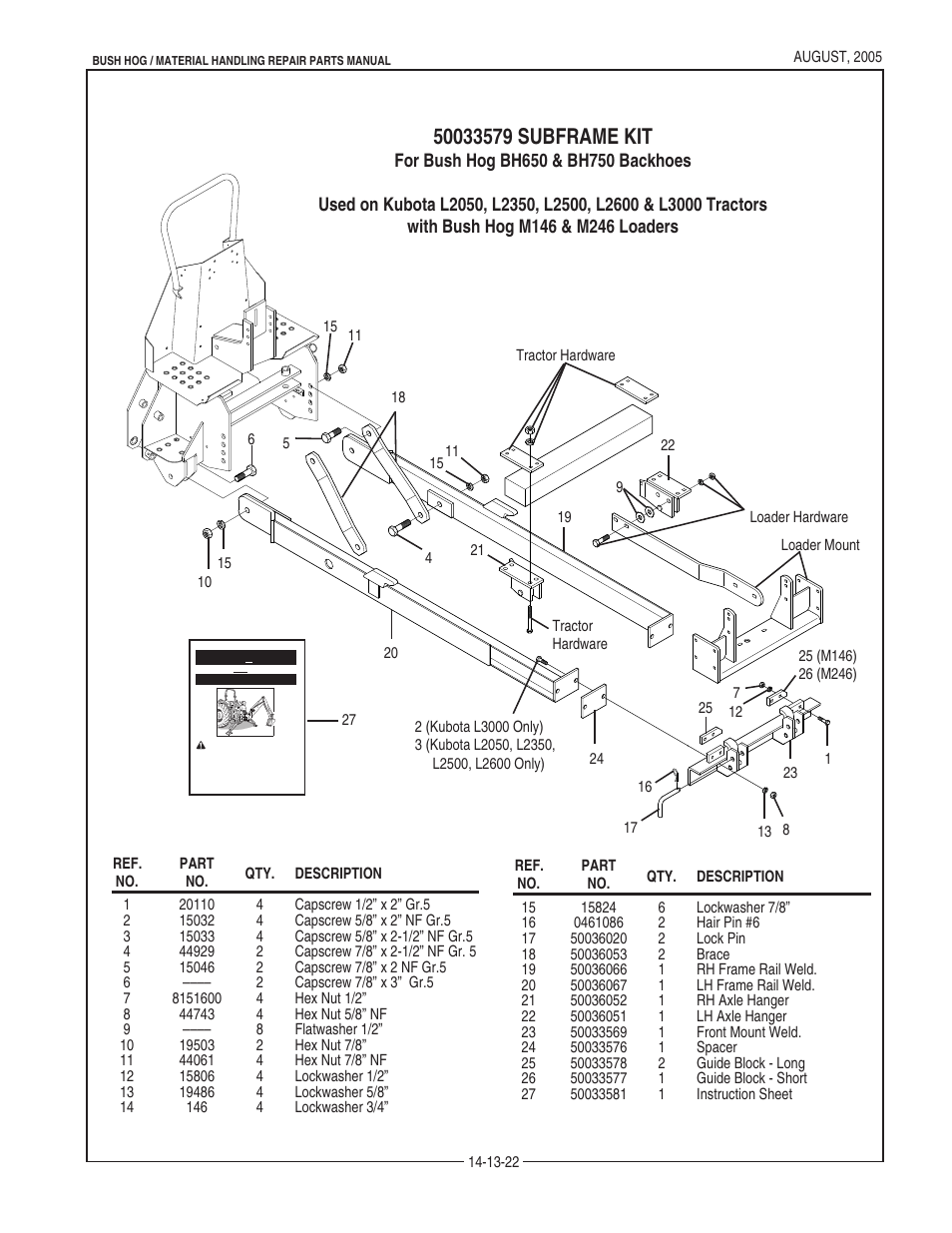 Bush Hog BH950 User Manual | Page 68 / 114