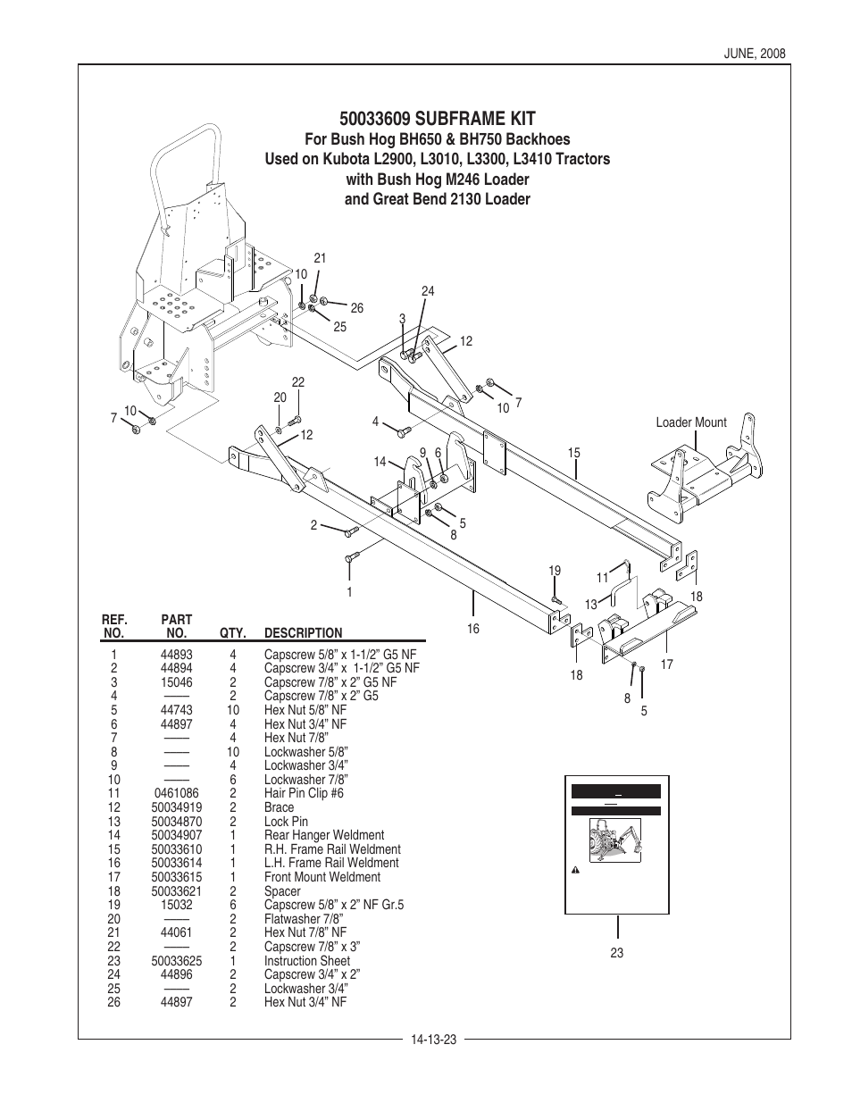 Bush Hog BH950 User Manual | Page 69 / 114