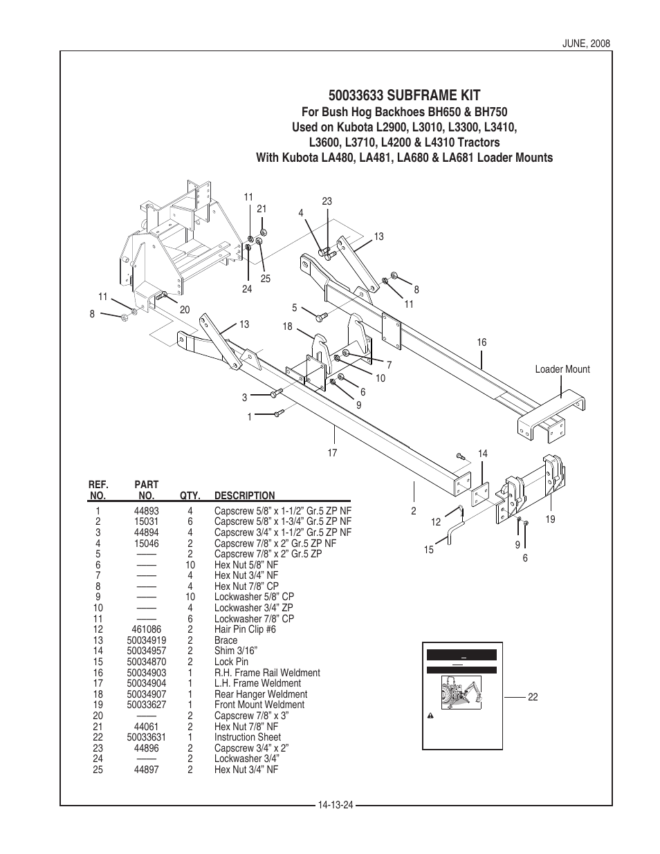 Bush Hog BH950 User Manual | Page 70 / 114