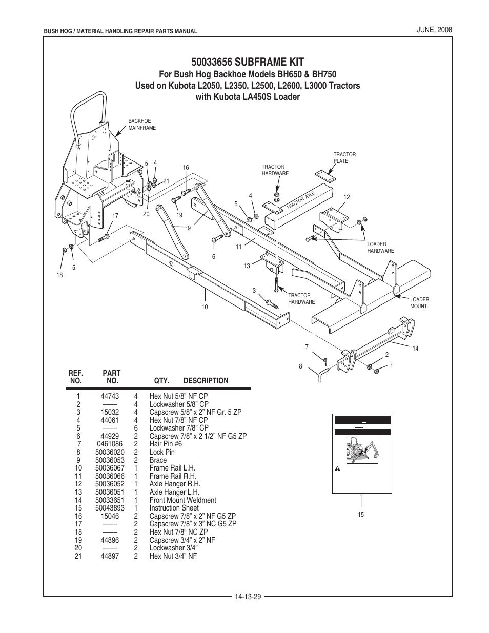 Bush Hog BH950 User Manual | Page 75 / 114
