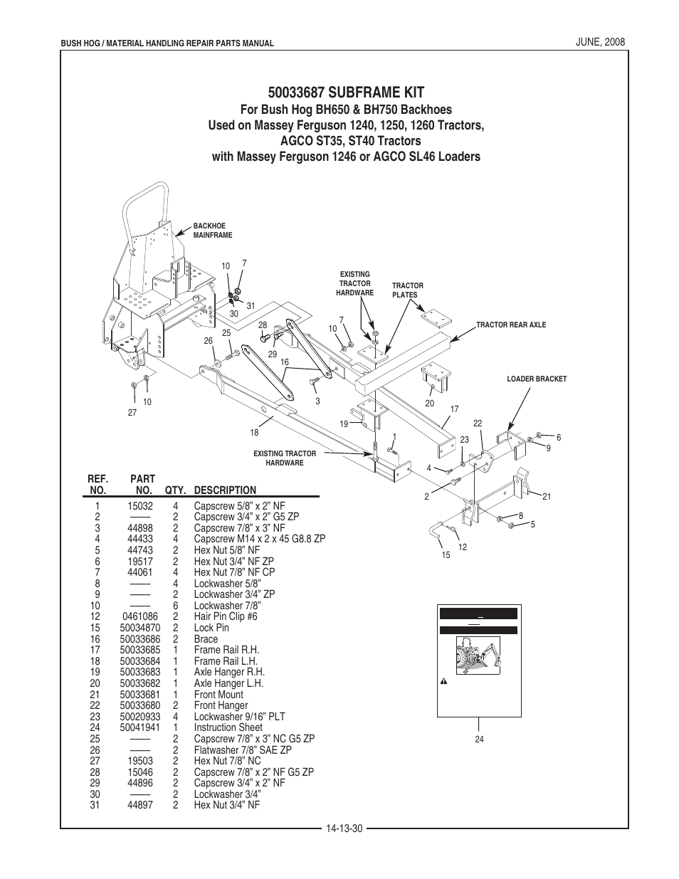 Bush Hog BH950 User Manual | Page 76 / 114