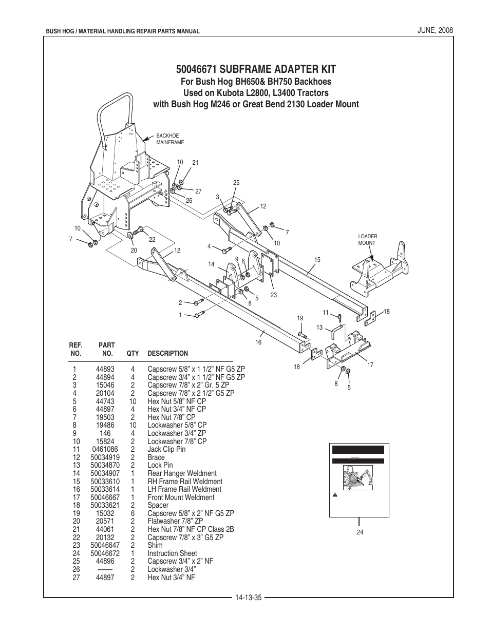 Bush Hog BH950 User Manual | Page 81 / 114