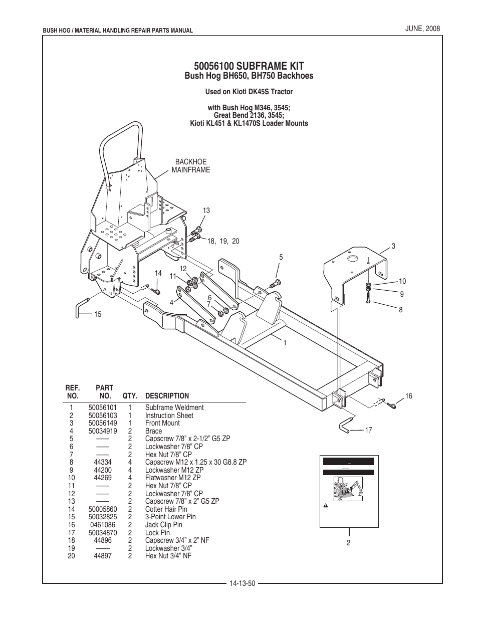 Bush Hog BH950 User Manual | Page 96 / 114