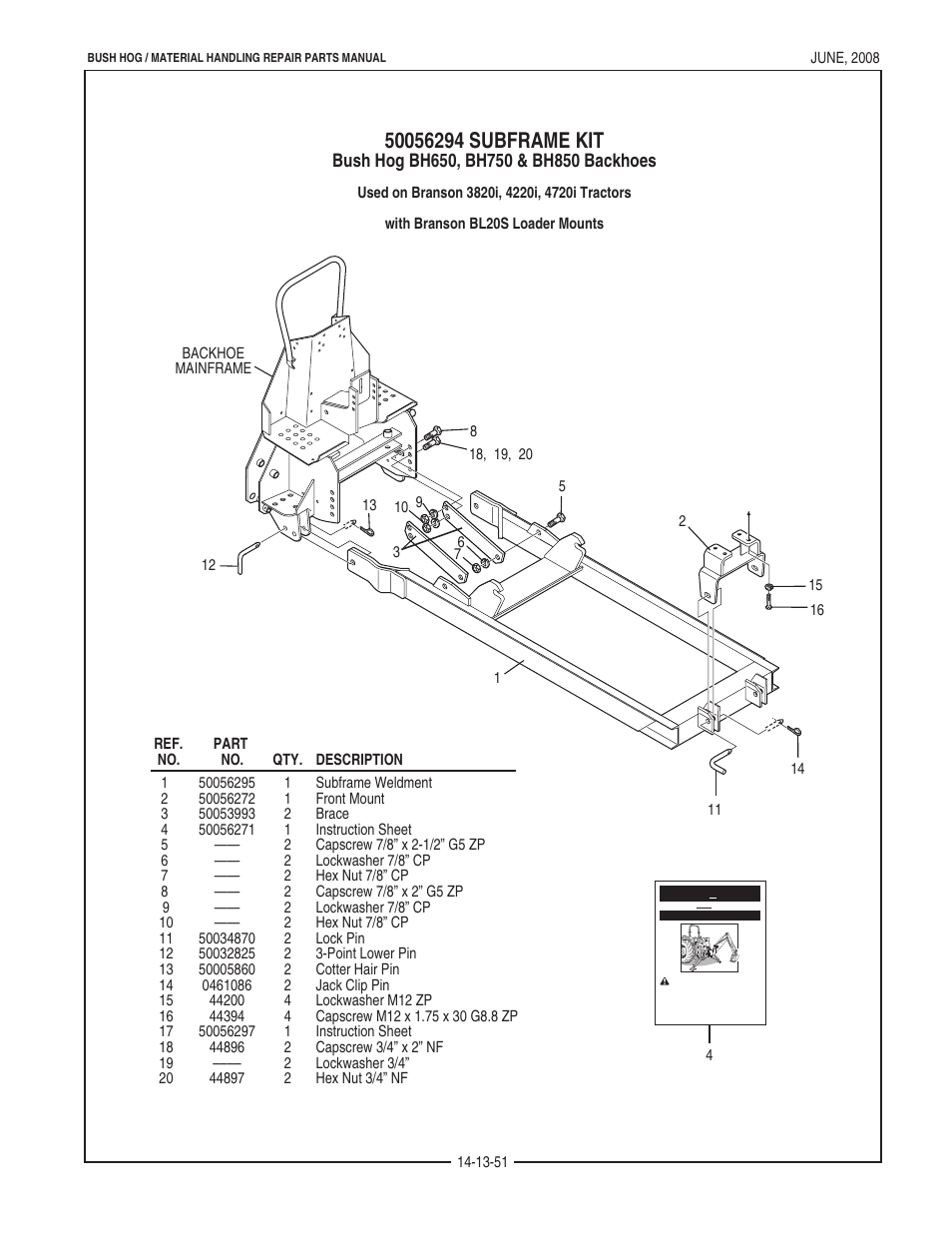 Bush Hog BH950 User Manual | Page 97 / 114