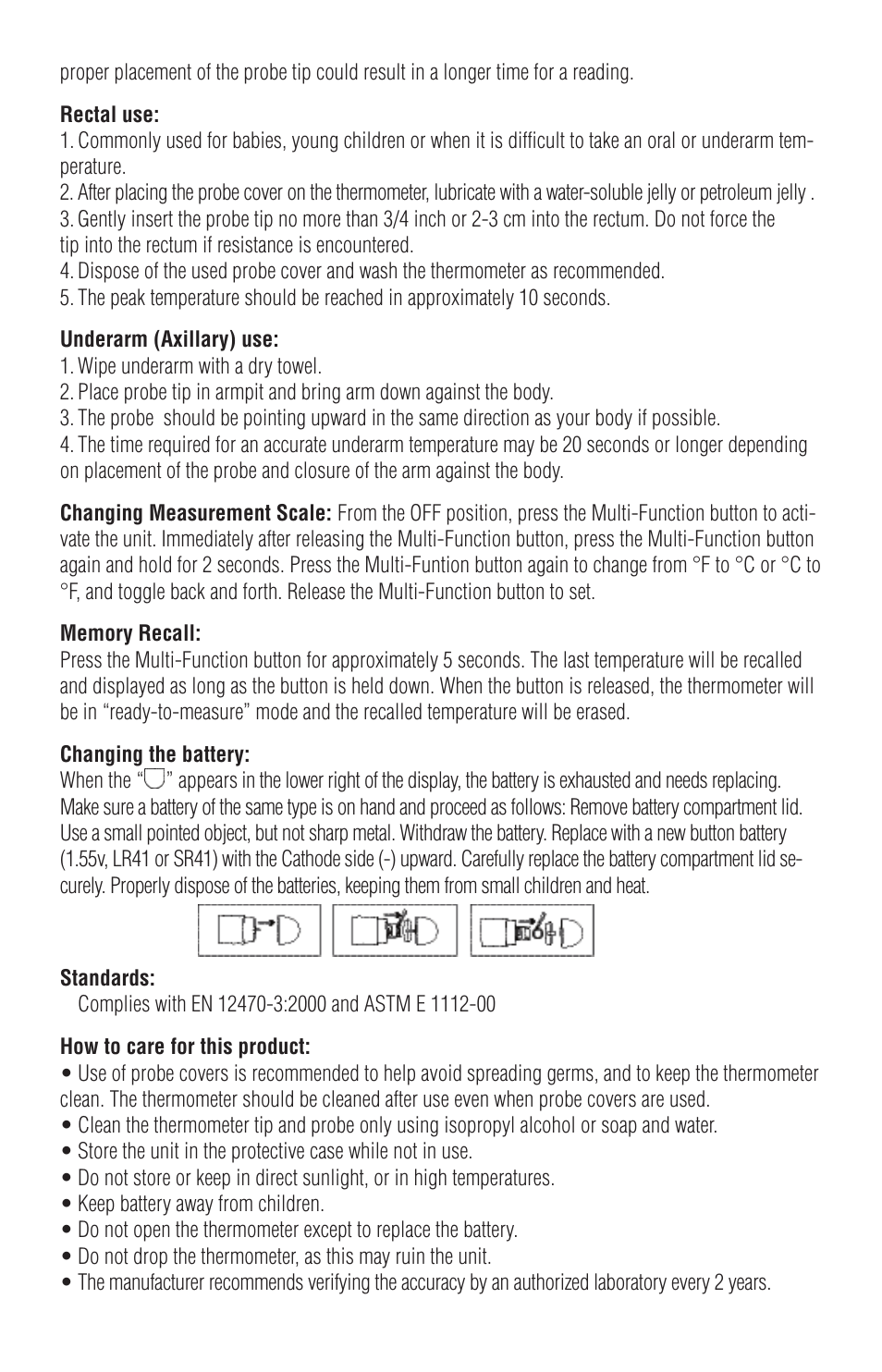 American Diagnostic Corporation (ADC) 415FL Adtemp User Manual | Page 3 / 4