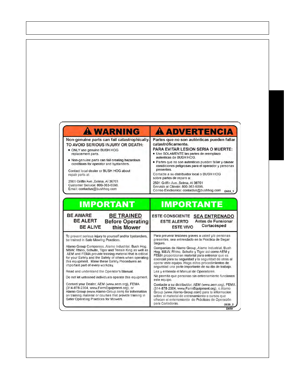 Attention owner/operator, Introduction | Bush Hog 1945 User Manual | Page 33 / 106