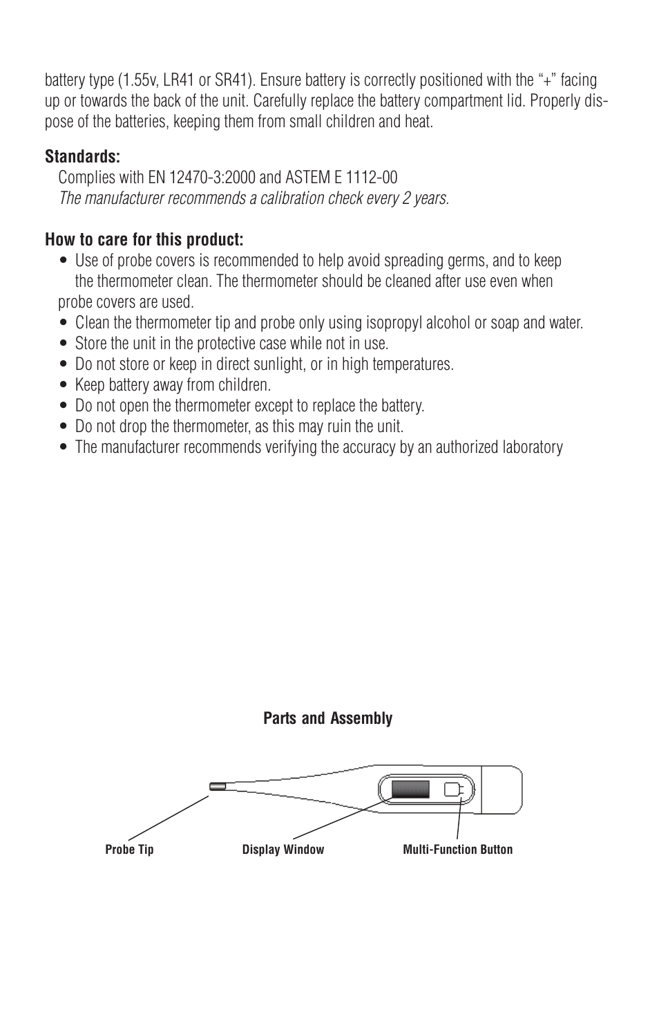 American Diagnostic Corporation (ADC) 413 Adtemp User Manual | Page 4 / 5