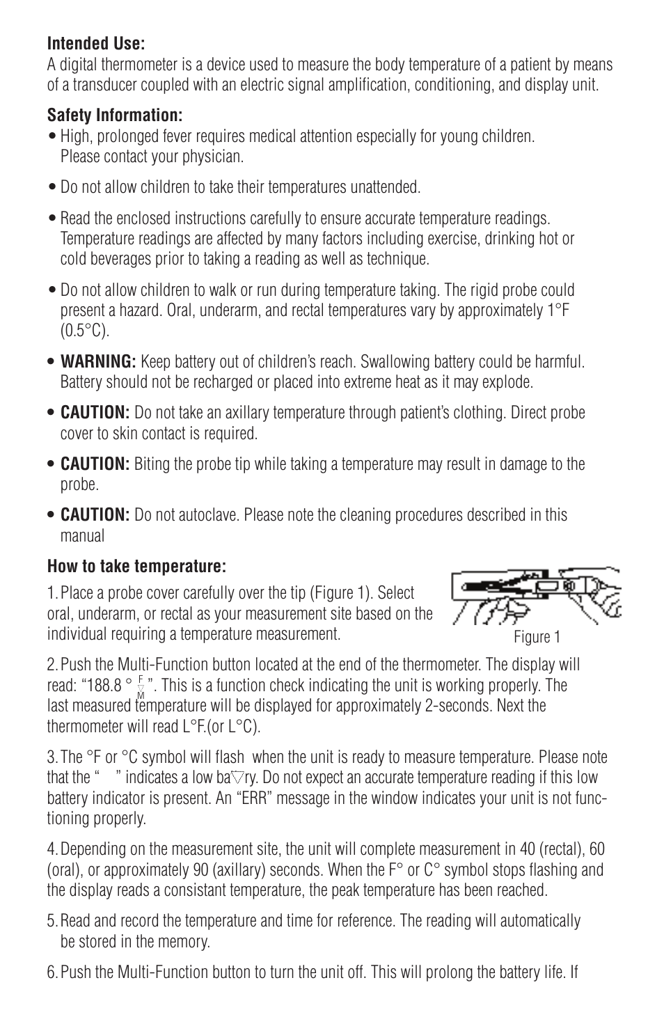 American Diagnostic Corporation (ADC) 412 Adtemp User Manual | Page 2 / 4