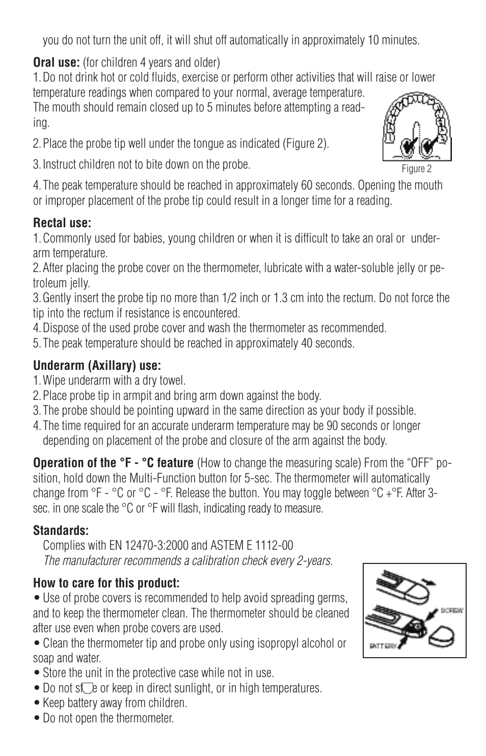 American Diagnostic Corporation (ADC) 412 Adtemp User Manual | Page 3 / 4